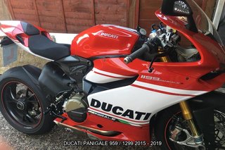 Estriberas retrasadas DUCATI PANIGALE 959 / 1299 S