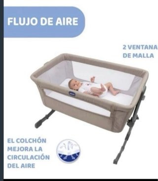 Culla Chicco Beige Next2Me