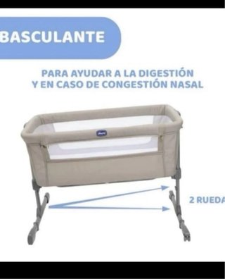 Culla Chicco Beige Next2Me