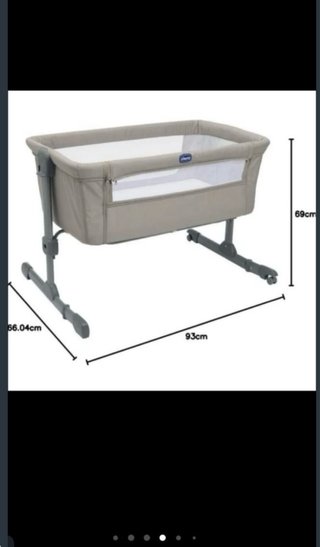 Culla Chicco Beige Next2Me