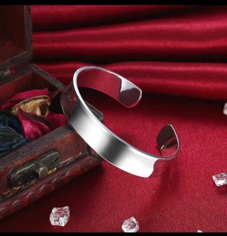 Brazalete Plata Ley 925