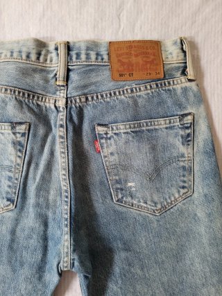 Jeans Levi's 501 CT W29 L34 USA