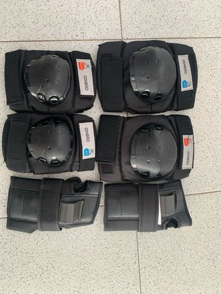 Pack patines Oxelo Talla 36 + protección + casco