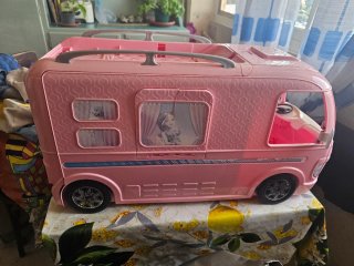 Camper Barbie Rosa