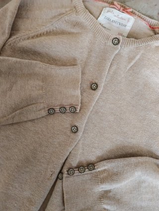 Cardigan Zara bambina 4-5 anni 110cm.