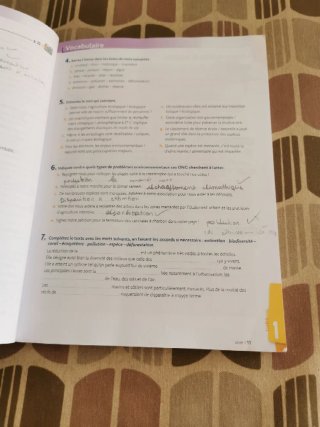 Libro ejercicios francés. Cahier d'activités