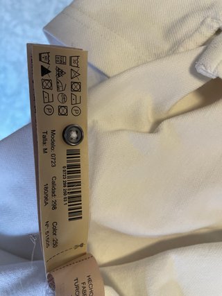 Polo Massimo Dutti blanco