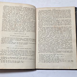 Libro Antico 1832  Trattato delle servitù Mercurio