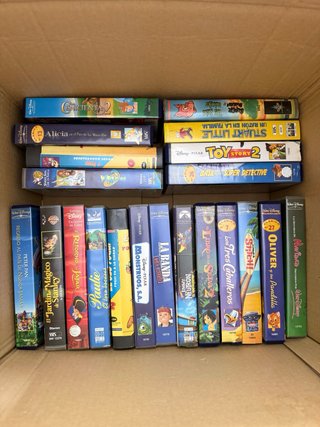 Lote cintas VHS Disney Clásicos
