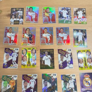 Lote Cartas Panini Real Madrid