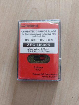 Cuchillas Roland ZEC-U5025 Carburo Tungsteno