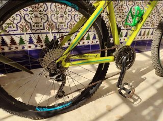 Bicicleta de montaña berlamont retril lpd