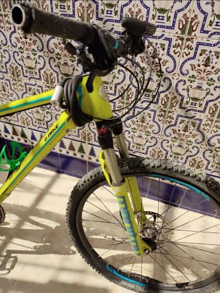 Bicicleta de montaña berlamont retril lpd