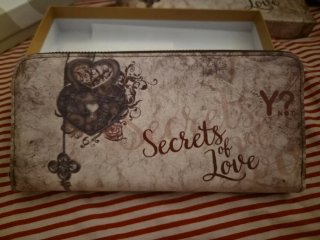 Portafoglio Beige/Marrone