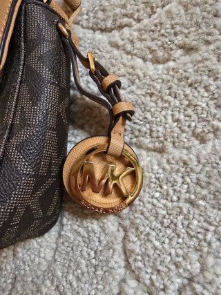 Borsa Michael Kors Beige e Marrone