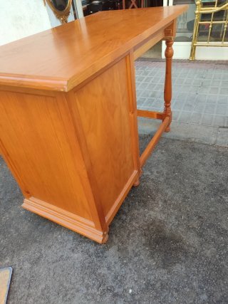 Escritorio Provenzal Madera Marrón y Verde