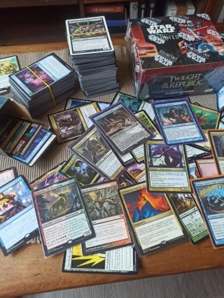 Lotto carte Magic + Box Star Wars