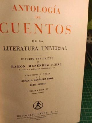 ANTOLOGIA DE CUENTOS DE LA LITERATURA UNIVERSAL
