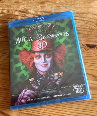 Alicia de Tim Burton Blu-ray 3D Precintado