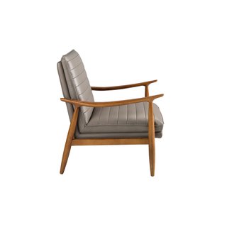 Sillón Angel Cerdá Piel Madera - liquidación nuevo