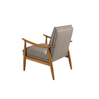 Sillón Angel Cerdá Piel Madera - liquidación nuevo