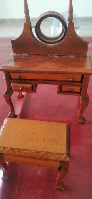 Muebles Casa Muñecas Madera Antigua