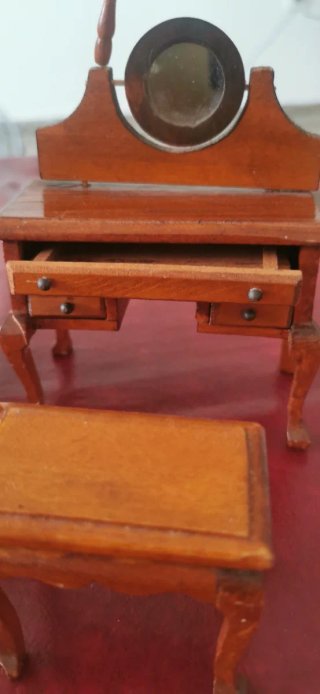 Muebles Casa Muñecas Madera Antigua
