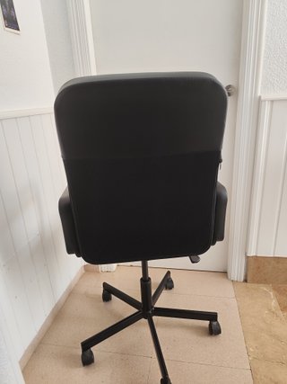 Silla de escritorio Ikea negra
