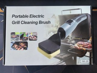 NUEVO Cepillo Eléctrico Barbacoa 4 Cabezales