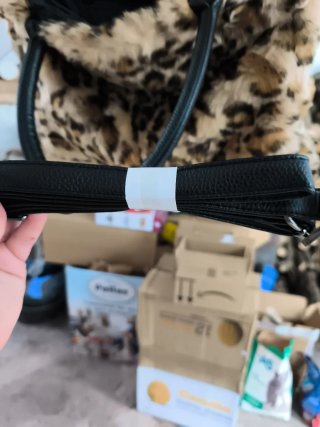 Bolso de pelo leopardo