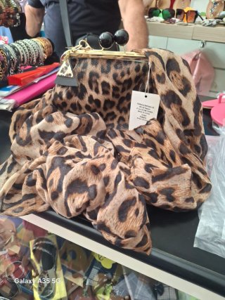 Abito Marella con foulard abbinato,borsa,scarpe...
