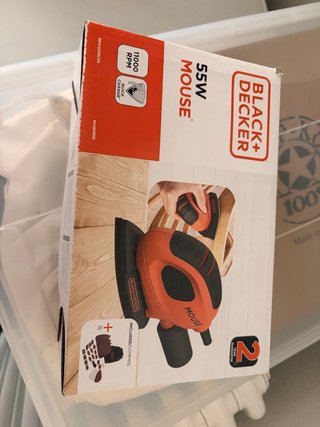 Levigatrice Black+Decker Mouse 55W