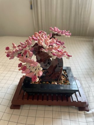 Bonsái de LEGO Flores Rosas