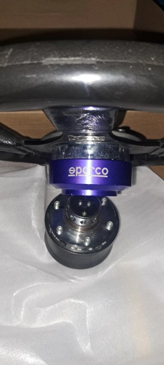 Volante deportivo Sparco extraíble