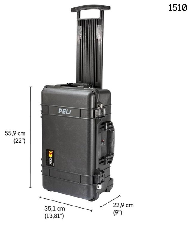 Maleta Trolley Peli 1510 Dura y Resistente - miniatura 5