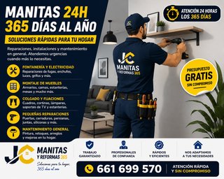 Manitas y Reformas 365 - Soluciones Hogar