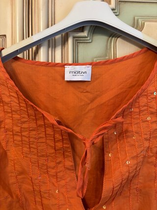 SP Tg 44 Abito Arancione