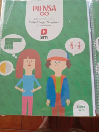 Libros de matemáticas de 4 de primaria