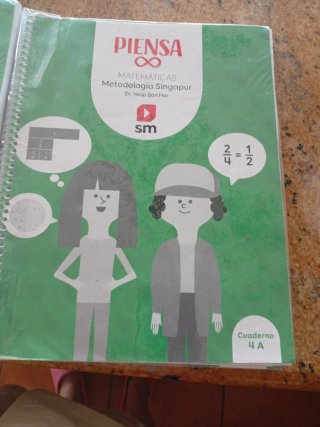 Libros de matemáticas de 4 de primaria