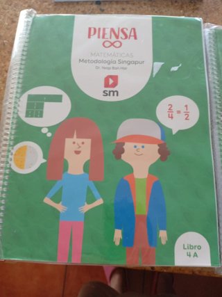 Libros de matemáticas de 4 de primaria