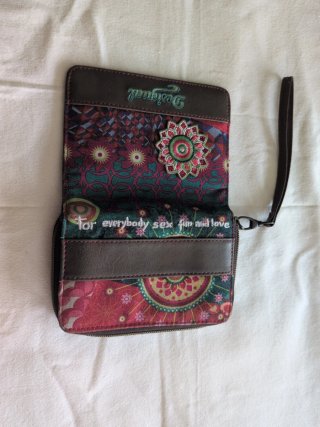 Monedero/Billetero Desigual Mano Multicolor