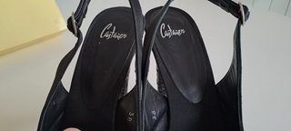 Zapatos de tacón negros Castañer talla 38