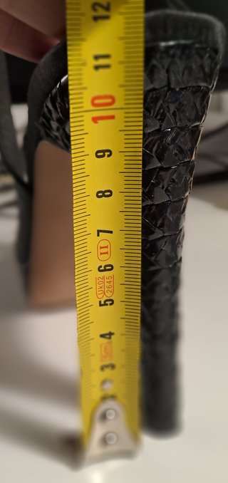 Zapatos de tacón negros Castañer talla 38