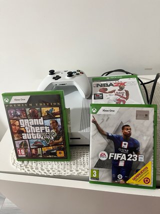 Xbox One S Bianca