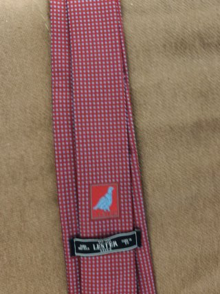 Corbata Lester Morado/Rojo