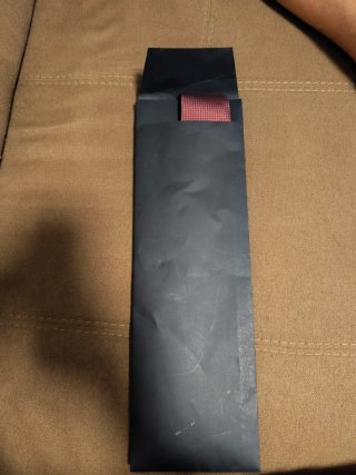 Corbata Lester Morado/Rojo