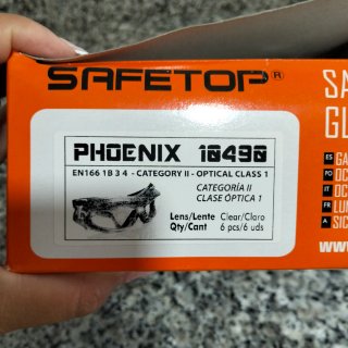 Gafas de seguridad Safetop EN166 CE