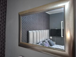 Espejo Dormitorio Dorado Cobrizo 110x70