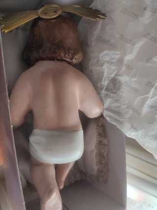 Antiguo niño Jesús, Dios. Navidad, Belén.