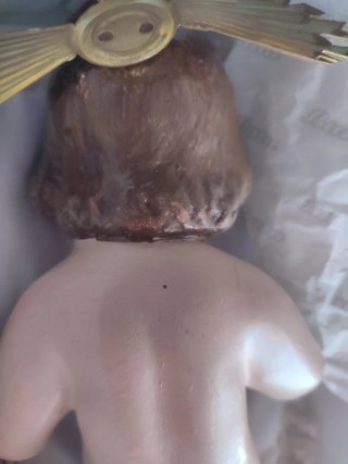 Antiguo niño Jesús, Dios. Navidad, Belén.